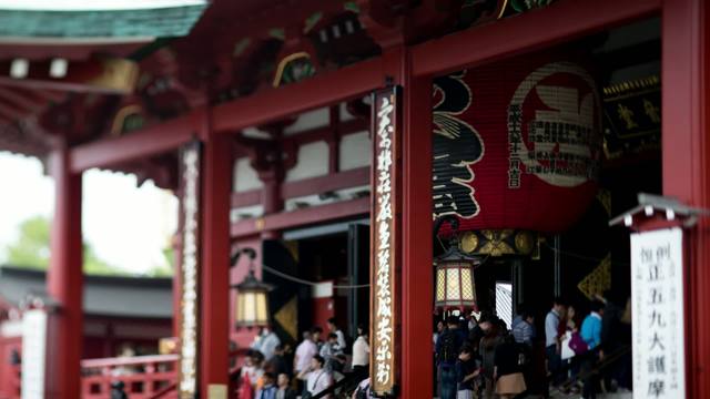東京淺草雷門．仲見世旅行意象